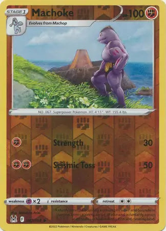 Machoke 087/196 (SWSH11: Lost Origin)  - Reverse Holofoil | Good Games Adelaide SA