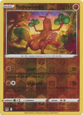 Sudowoodo 094/196 (SWSH11: Lost Origin)  - Reverse Holofoil | Good Games Adelaide SA