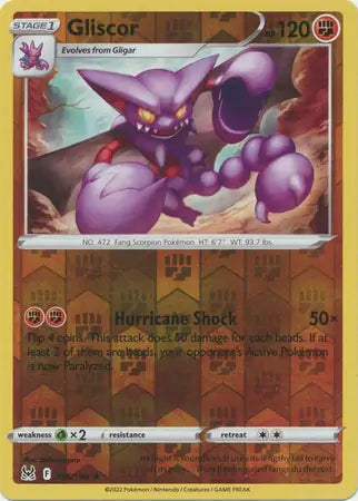 Gliscor 096/196 (SWSH11: Lost Origin)  - Reverse Holofoil | Good Games Adelaide SA