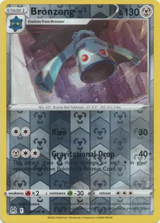 Bronzong 126/196 (SWSH11: Lost Origin)  - Reverse Holofoil | Good Games Adelaide SA