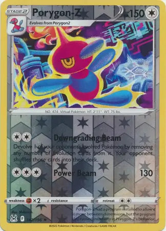 Porygon-Z 142/196 (SWSH11: Lost Origin)  - Reverse Holofoil | Good Games Adelaide SA