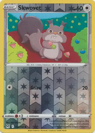 Skwovet 150/196 (SWSH11: Lost Origin)  - Reverse Holofoil | Good Games Adelaide SA