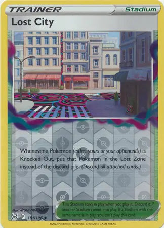 Lost City 161/196 (SWSH11: Lost Origin)  - Reverse Holofoil | Good Games Adelaide SA