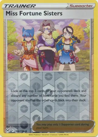 Miss Fortune Sisters 164/196 (SWSH11: Lost Origin)  - Reverse Holofoil | Good Games Adelaide SA