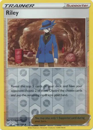 Riley 166/196 (SWSH11: Lost Origin)  - Reverse Holofoil | Good Games Adelaide SA