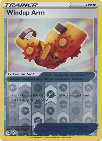 Windup Arm 170/196 (SWSH11: Lost Origin)  - Reverse Holofoil | Good Games Adelaide SA