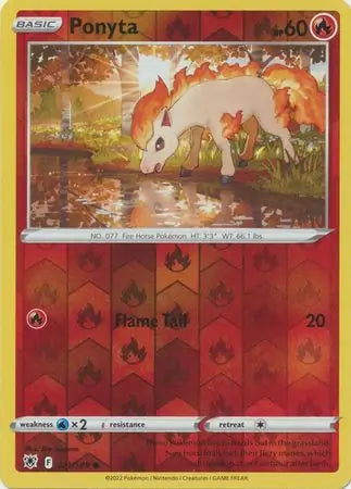Ponyta 021/189 (SWSH10: Astral Radiance)  - Reverse Holofoil | Good Games Adelaide SA