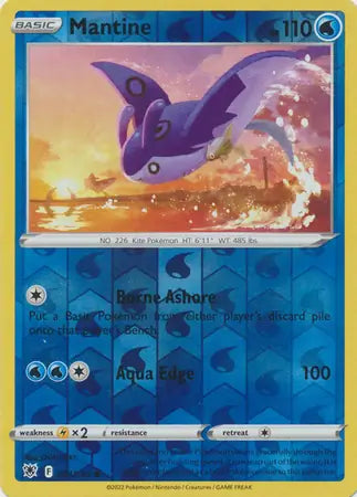 Mantine 034/189 (SWSH10: Astral Radiance)  - Reverse Holofoil | Good Games Adelaide SA
