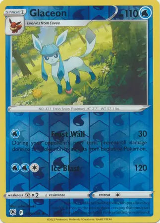 Glaceon 038/189 (SWSH10: Astral Radiance)  - Reverse Holofoil | Good Games Adelaide SA