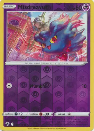 Misdreavus 058/189 (SWSH10: Astral Radiance)  - Reverse Holofoil | Good Games Adelaide SA