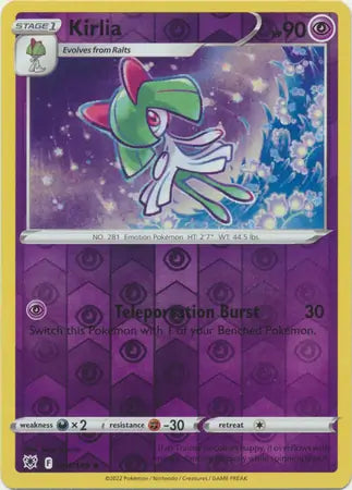 Kirlia 061/189 (SWSH10: Astral Radiance)  - Reverse Holofoil | Good Games Adelaide SA