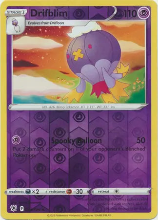 Drifblim 064/189 (SWSH10: Astral Radiance)  - Reverse Holofoil | Good Games Adelaide SA