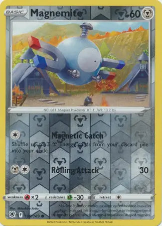 Magnemite 105/189 (SWSH10: Astral Radiance)  - Reverse Holofoil | Good Games Adelaide SA