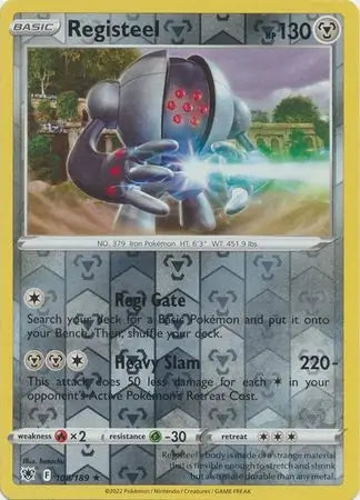 Registeel 108/189 (SWSH10: Astral Radiance)  - Reverse Holofoil | Good Games Adelaide SA