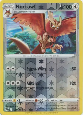 Noctowl 121/189 (SWSH10: Astral Radiance)  - Reverse Holofoil | Good Games Adelaide SA