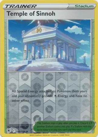 Temple of Sinnoh 155/189 (SWSH10: Astral Radiance)  - Reverse Holofoil | Good Games Adelaide SA
