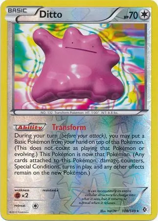 Ditto 108/149 (Boundaries Crossed)  - Reverse Holofoil | Good Games Adelaide SA