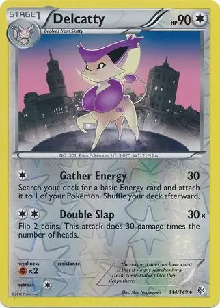 Delcatty 114/149 (Boundaries Crossed)  - Reverse Holofoil | Good Games Adelaide SA