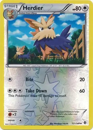 Herdier 121/149 (Boundaries Crossed)  - Reverse Holofoil | Good Games Adelaide SA