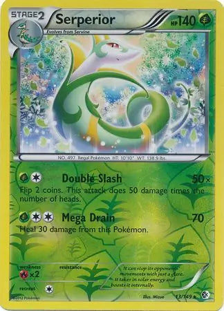 Serperior 13/149 (Boundaries Crossed)  - Reverse Holofoil | Good Games Adelaide SA