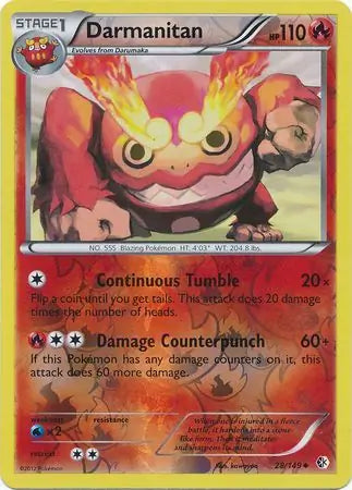 Darmanitan 28/149 (Boundaries Crossed)  - Reverse Holofoil | Good Games Adelaide SA