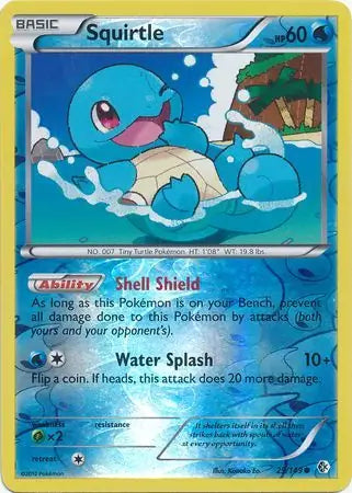 Squirtle 29/149 (Boundaries Crossed)  - Reverse Holofoil | Good Games Adelaide SA