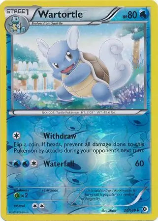 Wartortle 30/149 (Boundaries Crossed)  - Reverse Holofoil | Good Games Adelaide SA