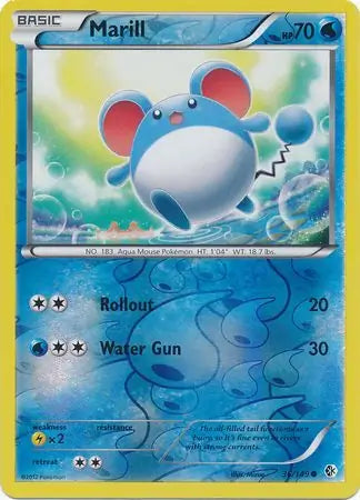 Marill 36/149 (Boundaries Crossed)  - Reverse Holofoil | Good Games Adelaide SA