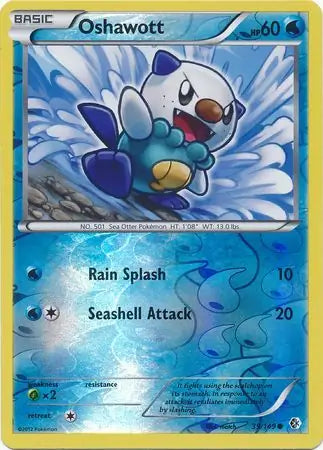 Oshawott 39/149 (Boundaries Crossed)  - Reverse Holofoil | Good Games Adelaide SA