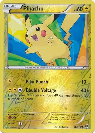Pikachu 50/149 (Boundaries Crossed)  - Reverse Holofoil | Good Games Adelaide SA