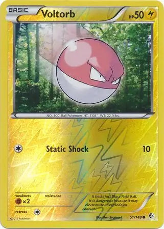 Voltorb 51/149 (Boundaries Crossed)  - Reverse Holofoil | Good Games Adelaide SA