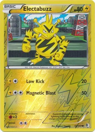 Electabuzz 53/149 (Boundaries Crossed)  - Reverse Holofoil | Good Games Adelaide SA