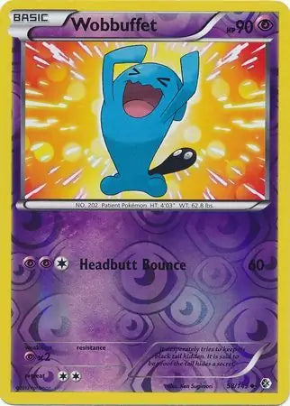 Wobbuffet 58/149 (Boundaries Crossed)  - Reverse Holofoil | Good Games Adelaide SA