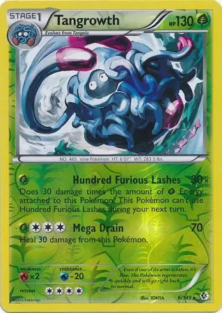 Tangrowth 6/149 (Boundaries Crossed)  - Reverse Holofoil | Good Games Adelaide SA