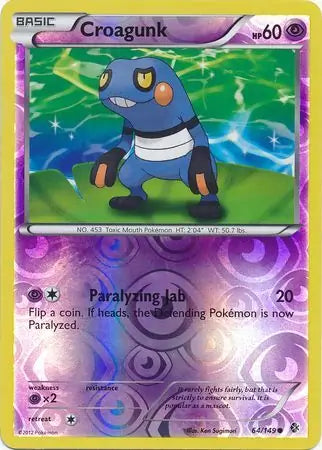 Croagunk 64/149 (Boundaries Crossed)  - Reverse Holofoil | Good Games Adelaide SA