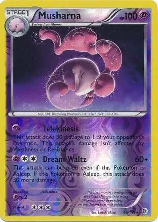 Musharna 69/149 (Boundaries Crossed)  - Reverse Holofoil | Good Games Adelaide SA