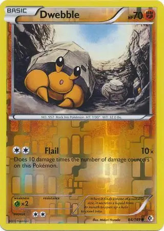 Dwebble 84/149 (Boundaries Crossed)  - Reverse Holofoil | Good Games Adelaide SA