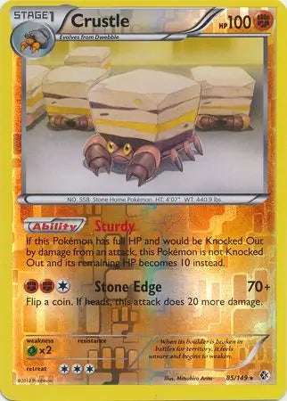 Crustle 85/149 (Boundaries Crossed)  - Reverse Holofoil | Good Games Adelaide SA
