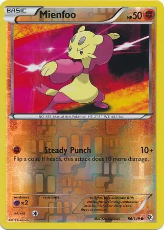 Mienfoo 86/149 (Boundaries Crossed)  - Reverse Holofoil | Good Games Adelaide SA