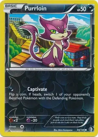 Purrloin 90/149 (Boundaries Crossed)  - Reverse Holofoil | Good Games Adelaide SA