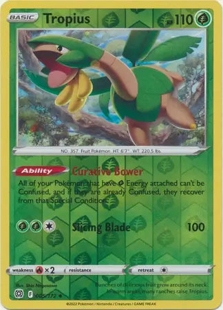 Tropius 005/172 (SWSH09: Brilliant Stars)  - Reverse Holofoil | Good Games Adelaide SA