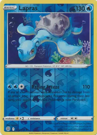 Lapras 031/172 (SWSH09: Brilliant Stars)  - Reverse Holofoil | Good Games Adelaide SA
