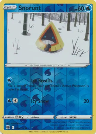 Snorunt 034/172 (SWSH09: Brilliant Stars)  - Reverse Holofoil | Good Games Adelaide SA