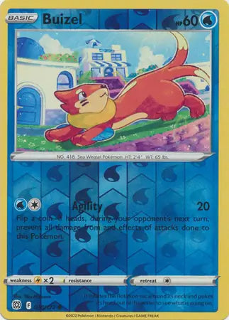 Buizel 038/172 (SWSH09: Brilliant Stars)  - Reverse Holofoil | Good Games Adelaide SA
