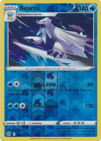 Beartic 043/172 (SWSH09: Brilliant Stars)  - Reverse Holofoil | Good Games Adelaide SA