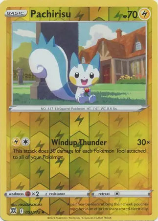 Pachirisu 052/172 (SWSH09: Brilliant Stars)  - Reverse Holofoil | Good Games Adelaide SA