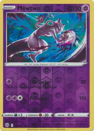 Mewtwo 056/172 (SWSH09: Brilliant Stars)  - Reverse Holofoil | Good Games Adelaide SA