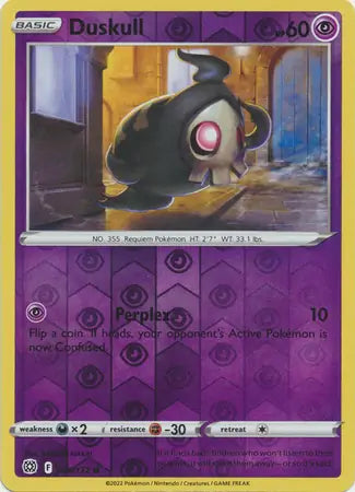 Duskull 060/172 (SWSH09: Brilliant Stars)  - Reverse Holofoil | Good Games Adelaide SA