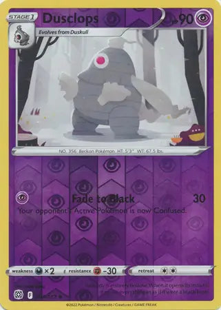 Dusclops 061/172 (SWSH09: Brilliant Stars)  - Reverse Holofoil | Good Games Adelaide SA