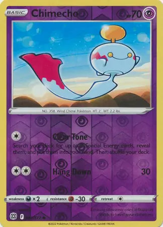 Chimecho 063/172 (SWSH09: Brilliant Stars)  - Reverse Holofoil | Good Games Adelaide SA